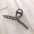 Woman Metal Hair Claws Chic Barrettes Hairclips Hairpins Ladies Hairgrip Headwear Girls Ornaments Crab Hair Accessories