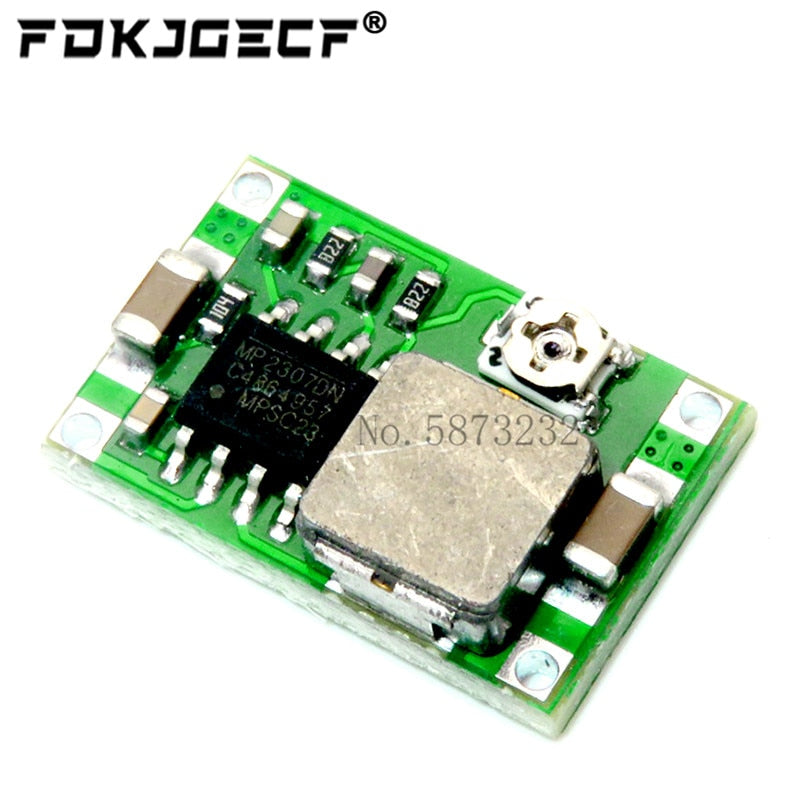 5pcs Mini360 RC Airplane Module Mini 360 DC Buck Converter 2A Step Down Module 4.75V-23V to 1V-17V 17x11x3.8mm LM2596