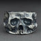 Irregular Punk Cool Death Skull Ring for Men Unique Vintage Muerte Skull Rings Rock Biker Jewelry Gift Art Skeleton Rings Male