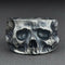 Irregular Punk Cool Death Skull Ring for Men Unique Vintage Muerte Skull Rings Rock Biker Jewelry Gift Art Skeleton Rings Male