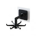 1PC Rotating Hook Bathroom Hook Holder Kitchen Storage Rack Under Shelf Rotate Towel Hook Kitchenware Cabinet Storage Organizer