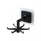 1PC Rotating Hook Bathroom Hook Holder Kitchen Storage Rack Under Shelf Rotate Towel Hook Kitchenware Cabinet Storage Organizer