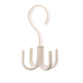 1PC Rotating Hook Bathroom Hook Holder Kitchen Storage Rack Under Shelf Rotate Towel Hook Kitchenware Cabinet Storage Organizer