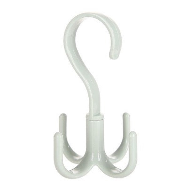 1PC Rotating Hook Bathroom Hook Holder Kitchen Storage Rack Under Shelf Rotate Towel Hook Kitchenware Cabinet Storage Organizer