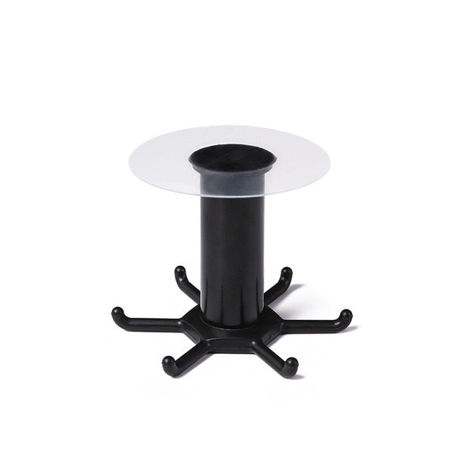 1PC Rotating Hook Bathroom Hook Holder Kitchen Storage Rack Under Shelf Rotate Towel Hook Kitchenware Cabinet Storage Organizer