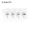 4Pcs/Set Self Adhesive Wall Hook Decorative Painting Photo Frame Hanging Hook Bathroom Wall Strong Sticking Seamless Nail Hanger