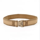 2021 New Army Style Combat Belts Quick Release Tactical Belt Fashion Men Canvas Waistband Outdoor Hunting Camouflage Waist Strap