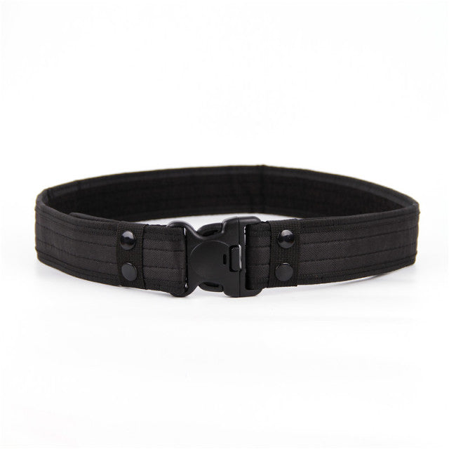 2021 New Army Style Combat Belts Quick Release Tactical Belt Fashion Men Canvas Waistband Outdoor Hunting Camouflage Waist Strap
