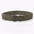 2021 New Army Style Combat Belts Quick Release Tactical Belt Fashion Men Canvas Waistband Outdoor Hunting Camouflage Waist Strap