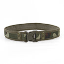 2021 New Army Style Combat Belts Quick Release Tactical Belt Fashion Men Canvas Waistband Outdoor Hunting Camouflage Waist Strap
