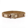 2021 New Army Style Combat Belts Quick Release Tactical Belt Fashion Men Canvas Waistband Outdoor Hunting Camouflage Waist Strap