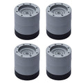 4pcs Round Washing Machine Universal Shockproof Foot Pad Rubber Mat Air Conditioner Refrigerator Base Fixed Non-slip Foot Pad