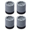 4pcs Round Washing Machine Universal Shockproof Foot Pad Rubber Mat Air Conditioner Refrigerator Base Fixed Non-slip Foot Pad
