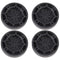 4pcs Round Washing Machine Universal Shockproof Foot Pad Rubber Mat Air Conditioner Refrigerator Base Fixed Non-slip Foot Pad