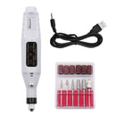 USB Electric Nail Drill Machine Nail Art Polish Grinding Manicure Tool Dead skin Remover Pedicure Nail Machine