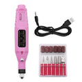 USB Electric Nail Drill Machine Nail Art Polish Grinding Manicure Tool Dead skin Remover Pedicure Nail Machine
