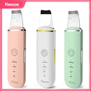Fieezoe Beauty Face Cleaner Ultrasonic Skin Scrubber USB Plug Blackhead Remover Facial Massager Acne Skincare Peeling Cavitation