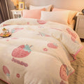 Cartoon Blankets Mantas Cama Decke Deken Koc for Nap Beds Sofa Para Bebe Coperta Divano Throw Flannel Fluffy All Season Winter