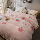 Cartoon Blankets Mantas Cama Decke Deken Koc for Nap Beds Sofa Para Bebe Coperta Divano Throw Flannel Fluffy All Season Winter