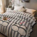 Cartoon Blankets Mantas Cama Decke Deken Koc for Nap Beds Sofa Para Bebe Coperta Divano Throw Flannel Fluffy All Season Winter