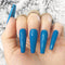 24pcs Professional Fake Nails Long Ballerina Half French Acrylic Nail Tips Press On Nails Full Cover Manicure Beauty Tools