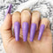 24pcs Professional Fake Nails Long Ballerina Half French Acrylic Nail Tips Press On Nails Full Cover Manicure Beauty Tools