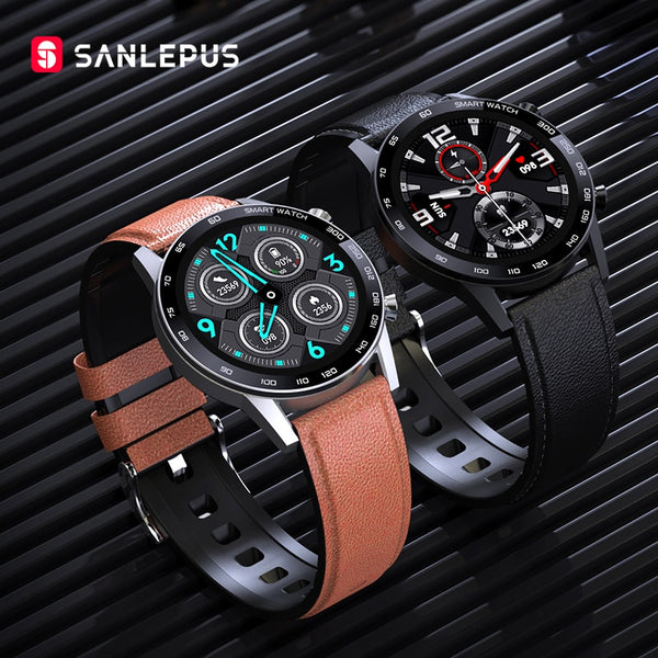 2021 SANLEPUS Bluetooth Calls Smart Watch For Men IP68 Waterproof Smartwatch Health Monitor For Android Apple Xiaomi Huawei OPPO