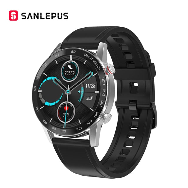 2021 SANLEPUS Bluetooth Calls Smart Watch For Men IP68 Waterproof Smartwatch Health Monitor For Android Apple Xiaomi Huawei OPPO