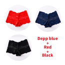 3Pcs Sexy Lace Panties Underwear Woman Comfortable Lingerie Female Intimates Transparent Panty Nylon Women's Underpants