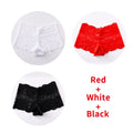 3Pcs Sexy Lace Panties Underwear Woman Comfortable Lingerie Female Intimates Transparent Panty Nylon Women's Underpants