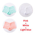 3Pcs Sexy Lace Panties Underwear Woman Comfortable Lingerie Female Intimates Transparent Panty Nylon Women's Underpants