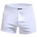 2pcs Mens Boxer Shorts Soft Stretch Knit Breathable Cotton Boys Men Underwear Boxers Long Panties Sleep Bottoms Plus Size