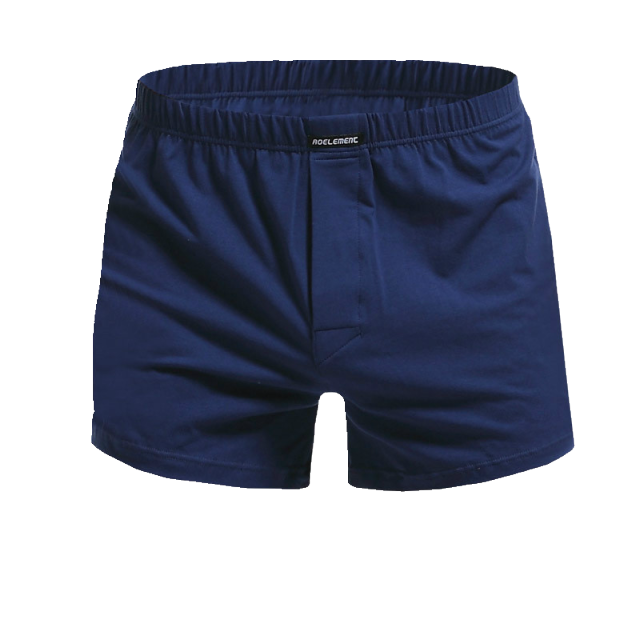 2pcs Mens Boxer Shorts Soft Stretch Knit Breathable Cotton Boys Men Underwear Boxers Long Panties Sleep Bottoms Plus Size