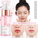 LAIKOU 17ML Japan Sakura Serum Nourish Essense Oil Control Brightening Rejuvenation Skin Whitening Serum Skin Care Facecare