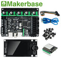 Makerbase MKS Robin Nano V3 32Bit 168Mhz F407 Control Board 3D Printer parts TFT screen USB print VS Nano V2