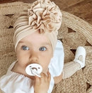 Cute Flower Baby Hat Toddler Turban Infant Head wraps Kids Bonnet Newborn Toddler Beanie Cap for  0-18m