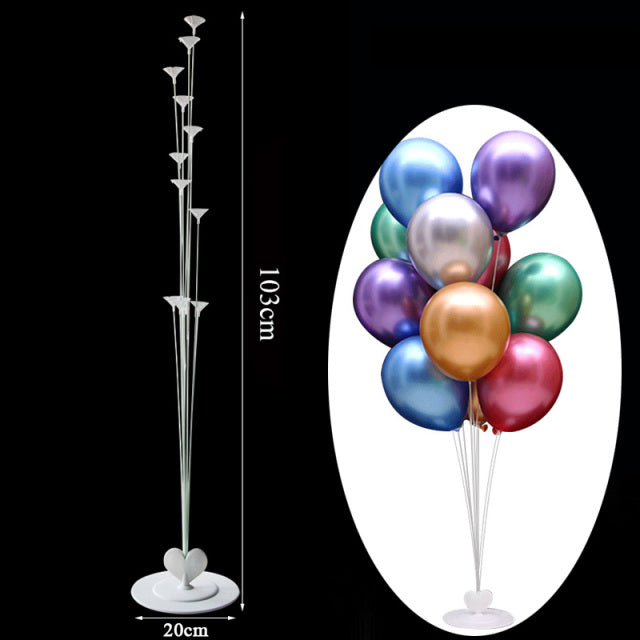 Table Balloon Arch Set Ballon Column Stand for Wedding Birthday Party Decorations Kids Balloons Accessories Christmas Decor ball