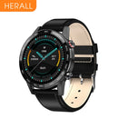 HERALL 2021 ECG Smart Watch For Men IP68 Waterproof Smartwatch Blood Pressure Monitor For Android Apple Xiaomi