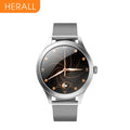 HERALL 2021 Fashion Smart Watch Luxurious Women's Watches Bracelet Blood Pressure Health Monitoring Smartwatch For Android iOS