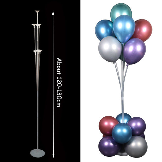 7/11/19 Tube Balloon Holder Balloons Stand Column Confetti Balloon Kids Birthday Party Baby Shower Wedding Decoration Supplies