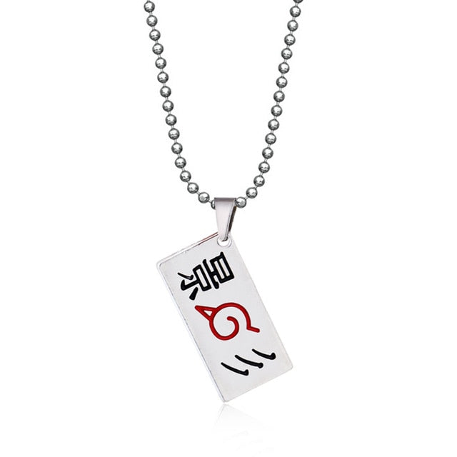 Anime Necklaces Geometric Star Akatsuki Cloud Pendant Necklace Couple Necklace For Men Women Jewelry Gift