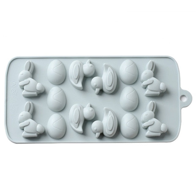 Multi-Purpose Cute Little Dinosaur Silicone Mold Chocolate Mold Ice Tray Mold Soft Candy Mold DIY Kitchen Cake Mold Tool
