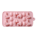 Multi-Purpose Cute Little Dinosaur Silicone Mold Chocolate Mold Ice Tray Mold Soft Candy Mold DIY Kitchen Cake Mold Tool