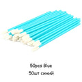 Disposable Lip Brushes 5/50pcs Eyelash Cleaning Makeup Removing Tools Lipstick Lip Gloss Mascara Wands Set Cosmetic Applicator