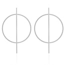 Golden Big hoop Earrings Korean Geometry Metal Gold Earrings For women Female Retro Drop Earrings 2021 Trend Fashion Jewelry