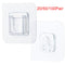 20/50/100Pairs Double Sided Adhesive Wall Hooks Wall Hanger Transparent Suction Cup Sucker Hook Waterproof Reusable Dropshipping