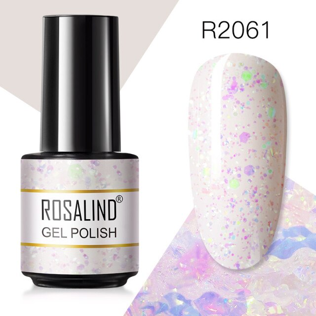 ROSALIND Gel polish For Nails Manicure Winter Colors vernis semi permanent primer Nail art Hybrid Gel Varnishes nail polish