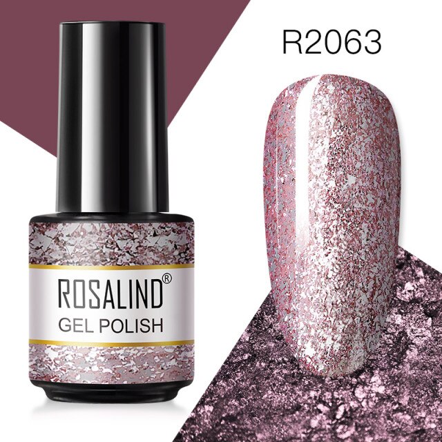 ROSALIND Gel polish For Nails Manicure Winter Colors vernis semi permanent primer Nail art Hybrid Gel Varnishes nail polish