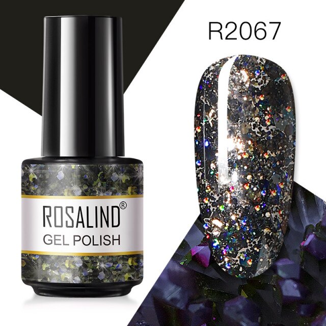 ROSALIND Gel polish For Nails Manicure Winter Colors vernis semi permanent primer Nail art Hybrid Gel Varnishes nail polish