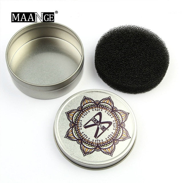 MAANGE Makeup Brush Cleaner Sponge Remover Color Off Make up Brushes Cleaning Mat Box Powder Brush Washing Cosmetic Clean Kits